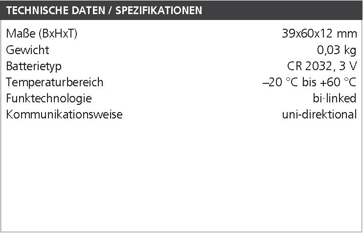 Marantec Digital 572 Micro-Handsender uni-direktional 433 MHz-bi-linked