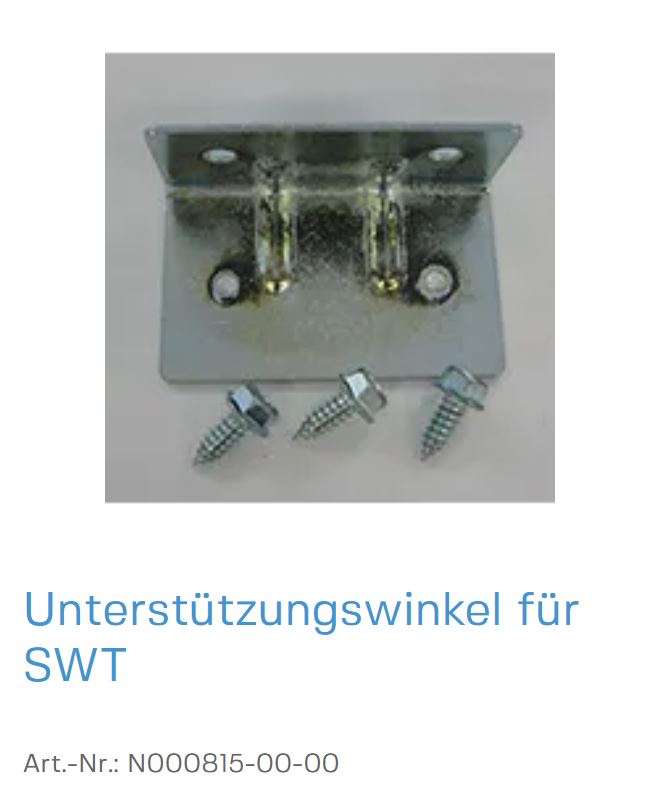 Normstahl Unterstützungswinkel für SWT