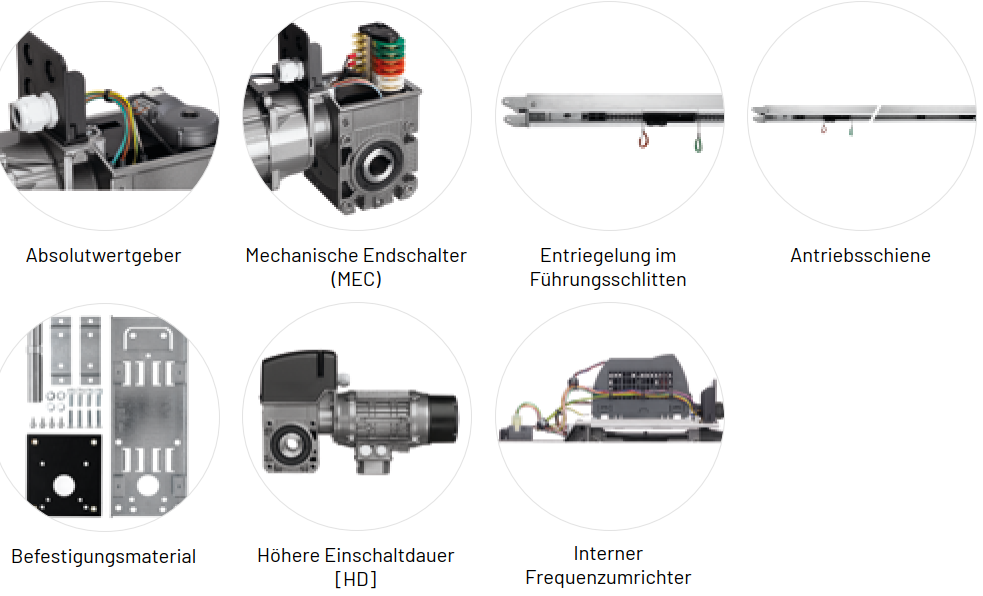 Marantec,Antriebe STAI FU-I (Deckenschlepper) und Zubehör bis 30m² Torfläche