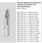 Preview: Hörmann Hebelarm N80 komplett für die Torhöhe 2000 mm von innen gesehen links, 1049502