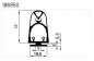 Preview: Marantec Protect-Contact 35.55 Kontaktleistenprofil ohne Dichtlippe TsT, 123146,186950