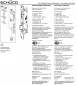 Preview: Schüco Antipanik Riegel-Fallenschloss, 241 974, ADS nach außen RS, mit Panikfunktion E