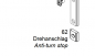 Preview: Schüco Drehanschlag, AvanTec, 243 086, 277 085, RC1