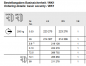 Preview: Schüco, KDK-Grundbeschlag (DK) 200 kg, DIN links verwendbar, 223 275, LS