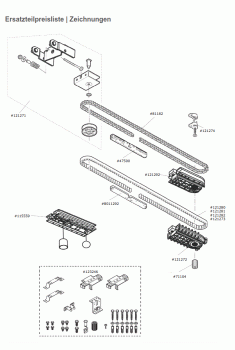 Marantec-EPL-Schiene-Typ-I-DE- Ersatzteilliste PDF