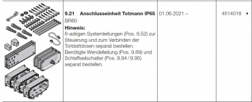 Hörmann Anschlusseinheit Totmann IP65, 4514018