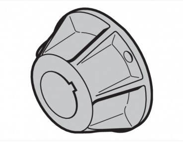 Hörmann Flansch Steckwelle 25 mm WA100/200, 639554, 8003350