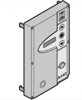 Hörmann Steuerung B445 Gehäusedeckel mit Folie und Tastaturplatine, 637993