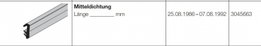 Hörmann Mitteldichtung der Baureihe 20, 3045663