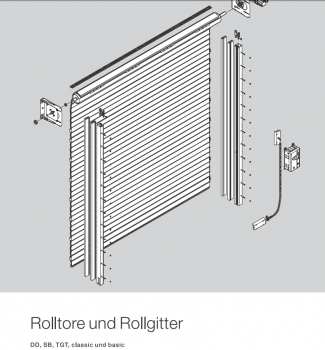 Hörmann Ersatzteiliste für Rolltore und Rollgitter, DD, SB, TGT, clasic und basic