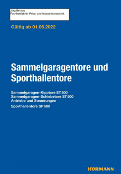 Hörmann Sammelgaragentore und Sporthallentore, PDF