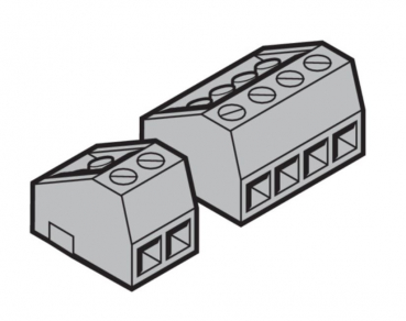 Hörmann Schraubklemmen 2 polig für die Steuerung für RollMatic Außen- und Innen-Rolltor, 436394