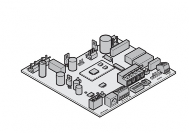 Hörmann Steuerungsplatine ohne Funk 436996 für RollMatic Außen- und Innen-Rolltor