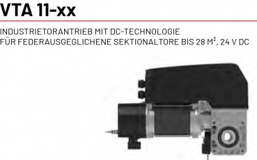 Marantec, MFZ, VTA 11-72-KU, incl. Nothandkurbel, Sektionaltorantriebe, 184251