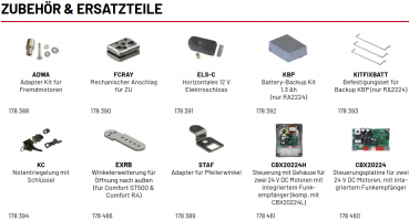 Marantec Drehtorantriebs Set Comfort KRA4224E, 178373