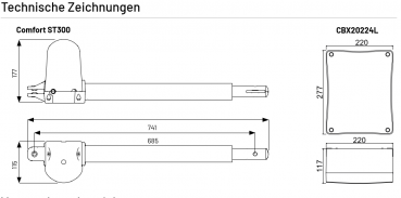 Marantec Comfort ST 300 Drehtorantrieb, 178370