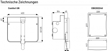 Marantec Comfort UN3224E Unterflurantrieb für Drehtore bis 3,5 m, 178385