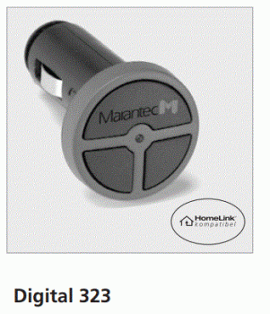 Marantec Handsender Zigarettenanzünder Digital 323 | 3-Kanal-868 MHz multi-bit, 80474