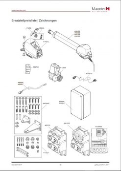 Marantec Hallsensorset, Comfort 515, Drehtorantrieb, 97866