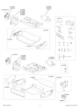 Marantec Gehäuseteile, für Comfort 360, 370, 380, Garagentorantrieb, 102036