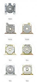 Marantec Fangvorrichtungen für Rolltorantriebe- TSN0-C, Rund mit Nut, 16 mm, mit Mikroschalter