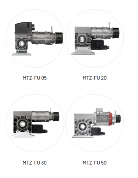 Marantec, MFZ, Schnelllauftorantriebe für Frequenzumrichterbetrieb, MTZ-FU30-25-90KU