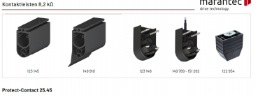 Marantec Protect-Contact 25.45, Abschlussstecker, Länge 300 mm, 149789, 186953