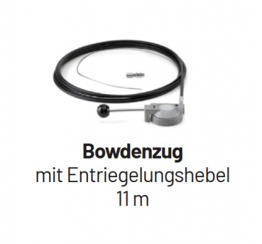 Marantec / MFZOvitor Federrückstellung STA-FDO Bowdenzug mit Entriegelungshebel 11 m, 149804