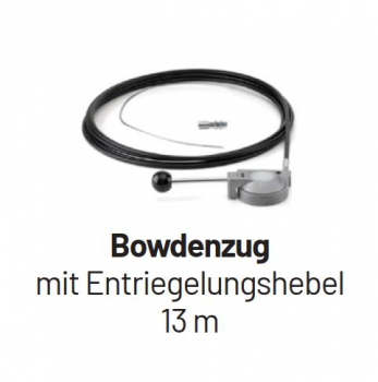 Marantec / MFZOvitor Federrückstellung STA-FDO Bowdenzug mit Entriegelungshebel 13 m, 150600