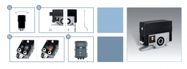 Marantec Rolltorantriebe, WF20-12-8KU, Nm 120, 230V/1~/50Hz