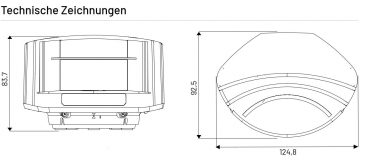 Marantec Laser-Bewegungsmelder LZR-I100 und Absicherungssensor für Vertikal Tore, 149225