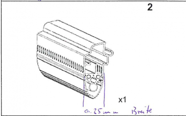 Normstahl Bodendichtung g60 mit Kanal für Sicherheitsleiste (nur Gummi), K081800