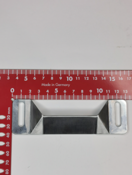 Normstahl Bodenraste H240990 vormontiert für SWT, jetzt neu aus Aluminium gefräst