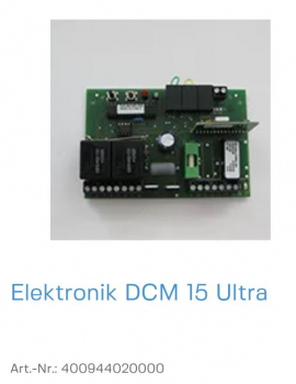 Normstahl Elektronik DCM 15 für Torantrieb ULTRA mit Endschalter (Baujahr bis Sep. 2004), 400944020000