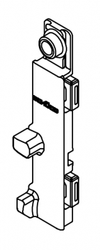 Schüco Fingerriegel, 243 077 LS, AWS / AvanTec / KvD