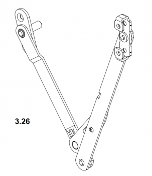 Schüco Sicherungs- und Putzschere, Öffnungsweg ca. 275 - 475 mm, 25310000, Silber, VarioTec