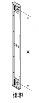 Schüco Unterlegplatte, 240 456, 221 mm, ADS HD