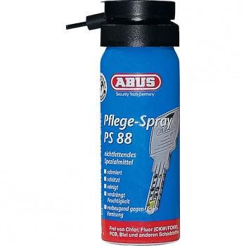 ABUS Pflegespray PS 88 Zylinder, Schlösser, Haustür, Fahrrad