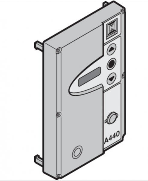 Hörmann Steuerung B445 Gehäusedeckel mit Folie und Tastaturplatine, 637993
