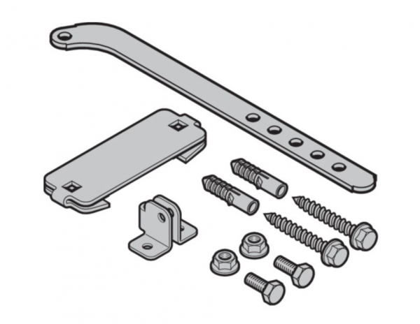 Hörmann Tormitnehmer Set: Antriebszubehör für (HST42) Seiten Sektionaltor, 437723