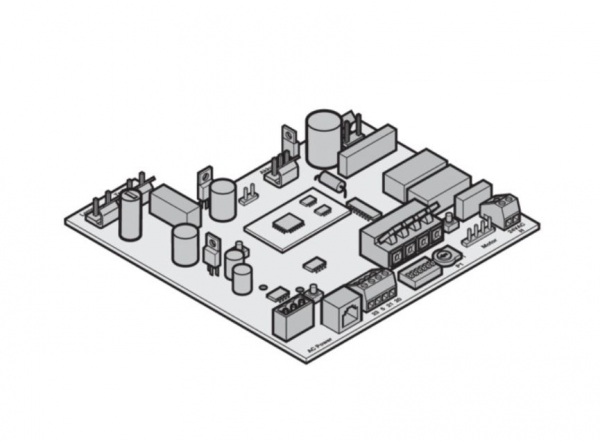 Hörmann Steuerungsplatine 868 MHz für Außen- und Innen-Rolltor RollMatic, 436994