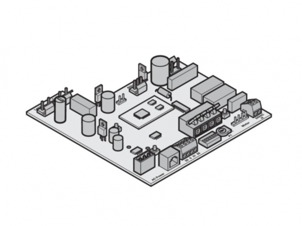 Hörmann Steuerungsplatine ohne Funk für Außen- und Innen-Rolltor RollMatic, 436994