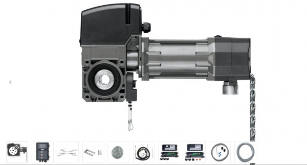 Marantec, Antriebspaket, Set STA 1-11-24 E-KE 230 V/3~ AWG 25,4 mm IP65 – CS 320 FU-I – 7,0 m, 185897, bis 30 Quadratmeter