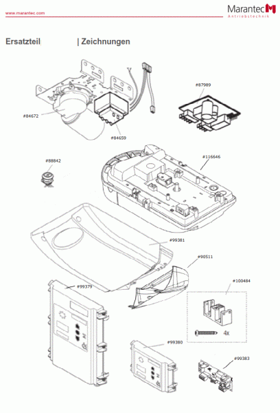 Marantec-EPL-Comfort-257-2-DE- Ersatzteilliste PDF