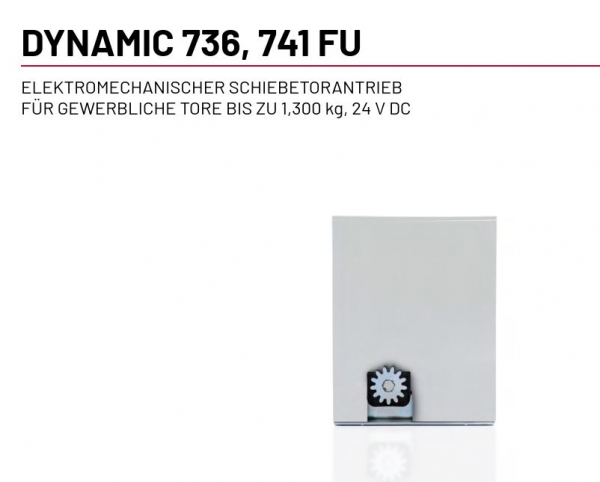 Marantec Dynamic 736 Schiebetorantrieb für schwere Tore, 116038