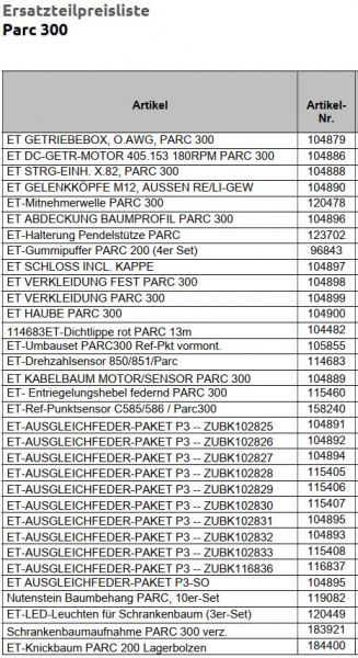 Marantec Haube Parc 300, 104900