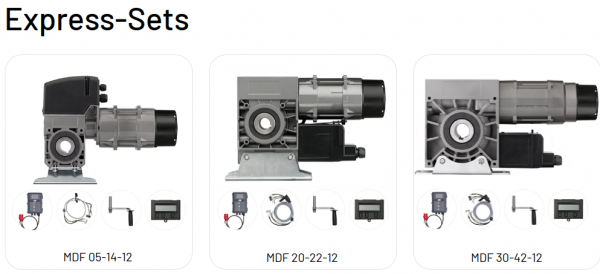 MFZOvitor Express sets Rolltorantrieb MDF 20-22-12 KU, 186296
