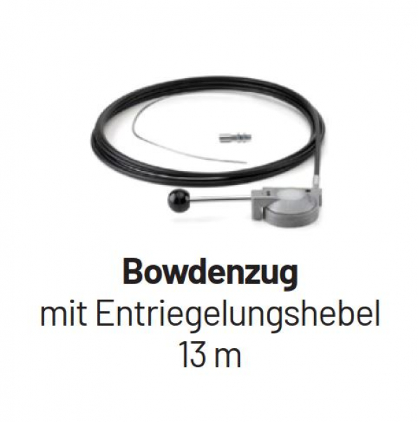 Marantec / MFZOvitor Federrückstellung STA-FDO Bowdenzug mit Entriegelungshebel 13 m, 150600