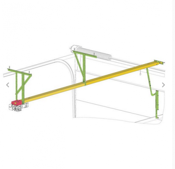 Marantec Getriebemotoren STAI 1–400V/3PH für schienengeführte, Set