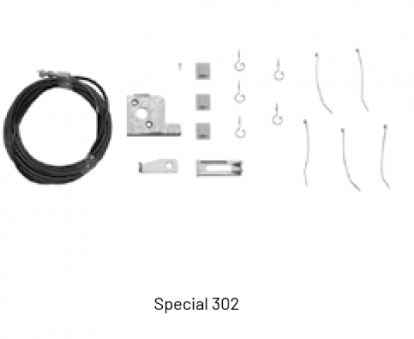 Marantec Special 302, Notentriegelung für Schwing- und Kipptore, 4,5 m Bowdenzug, 182020